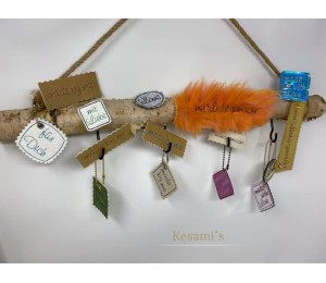 Stickserie - 95 Handmade Tags Labels